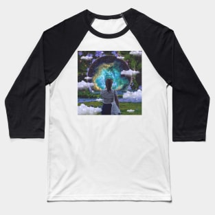 Magical Glowing Portal Baseball T-Shirt